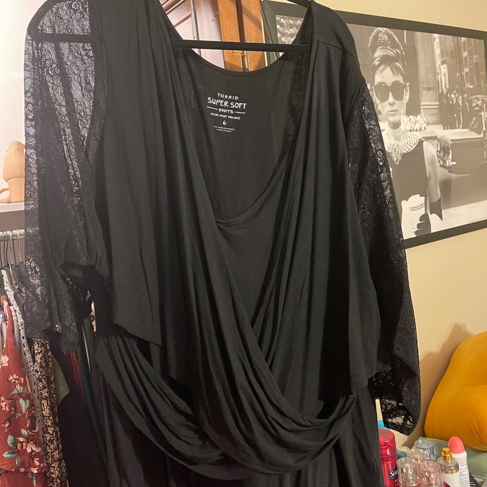Torrid Size 6 Super Soft Blouse